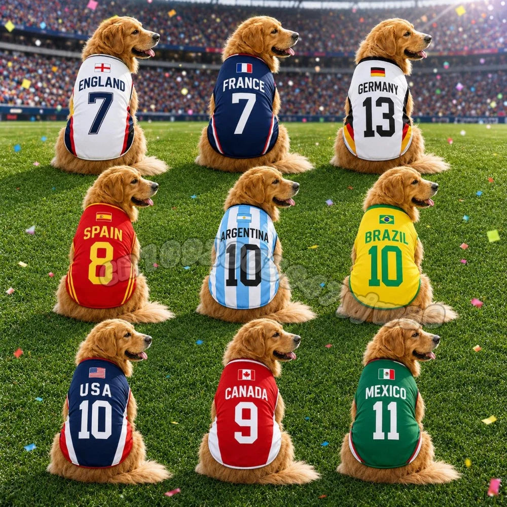World cup Jersey for dogs